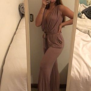 Blush pink jumpsuit